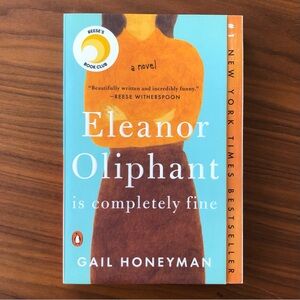 paperback book - novel - eleanor oliphant is completely fine by gail honeyman